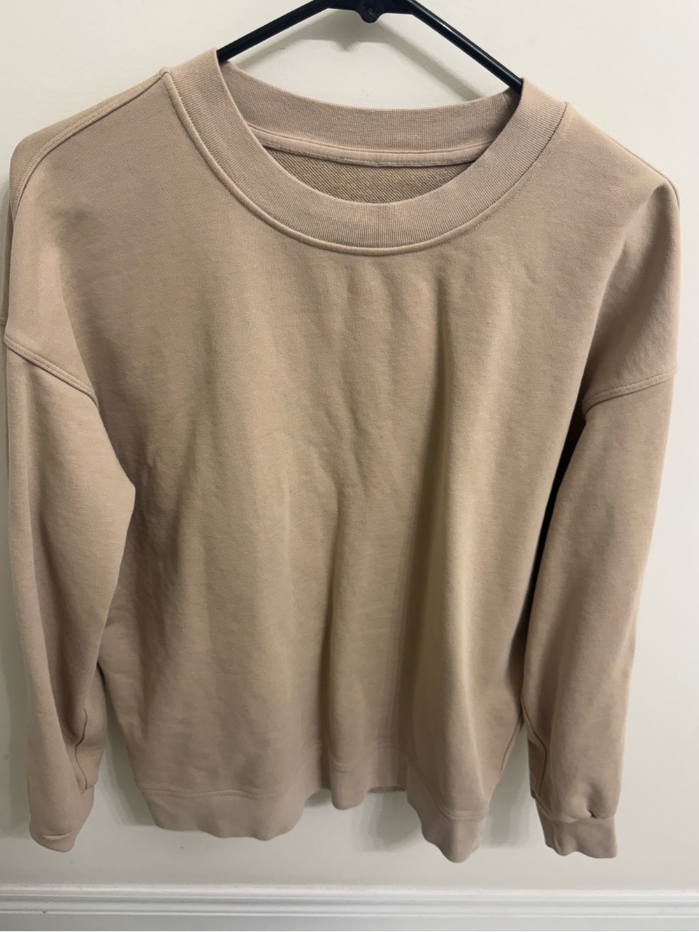 Lululemon Crewneck in Light Taupe
